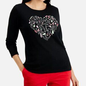 Karen Scott Embellished Top